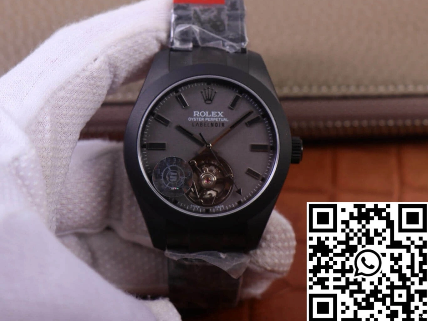 Milgauss Rolex LNT01HS-001 JB Base Black Noir 116400 Factory watch Design Label Replica case 0115